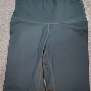 Olive green leggings